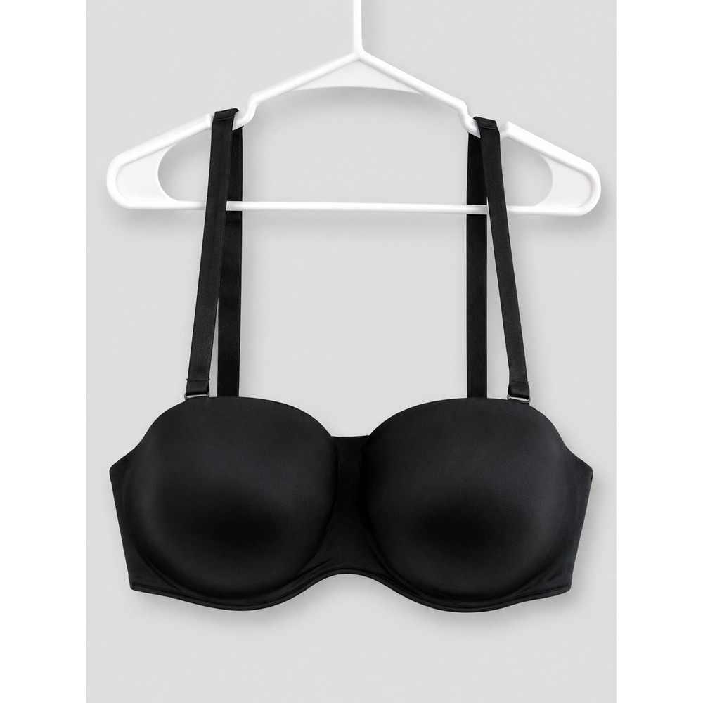 Soma Stunning Starlet Bra Womens 38DD Black Multi-Way Straps Underwire